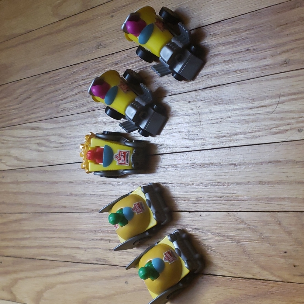 5 for $15. 5 Wendy meal car toys